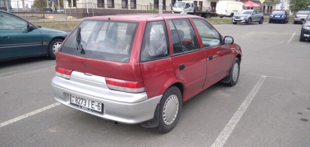 Suzuki Swift II · Рестайлинг, 1999 г.