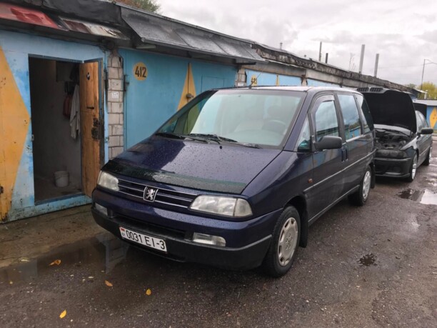 Peugeot 806 221, 7 мест, 1997 г.
