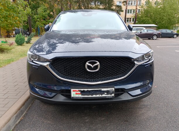 Передний бампер в сборе для Mazda CX-5 II 2016 - 2022