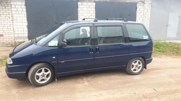 Peugeot 806 221 · Рестайлинг, 2000 г.