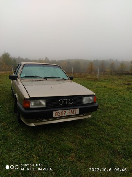 Audi 80 B2 · Рестайлинг, 1986 г.