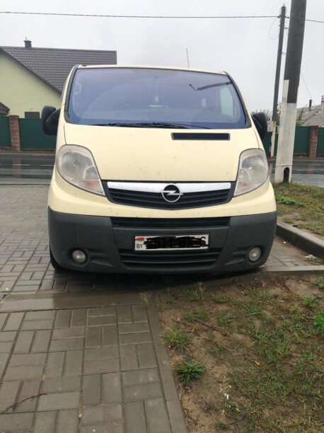 Opel Vivaro I · Рестайлинг, 2007 г.