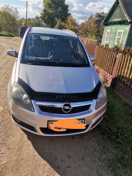 Opel Zafira B, 7 мест, 2005 г.
