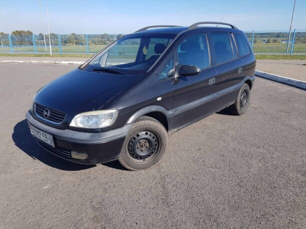 Opel Zafira A, 7 мест, 2001 г.