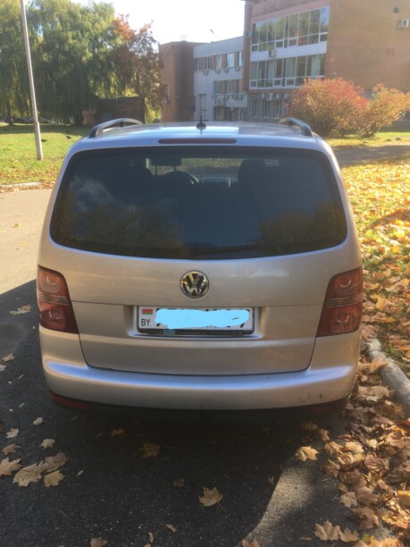 Volkswagen Touran I · Рестайлинг, 2008 г.