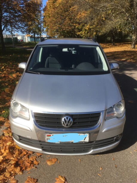 Volkswagen Touran I · Рестайлинг, 2008 г.