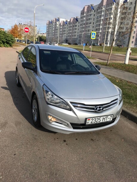 Hyundai Solaris I · Рестайлинг, 2014 г.