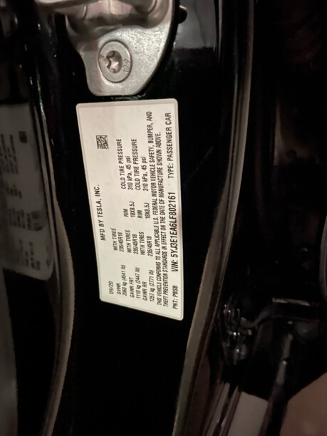 Tesla Model 3, 2020 г.