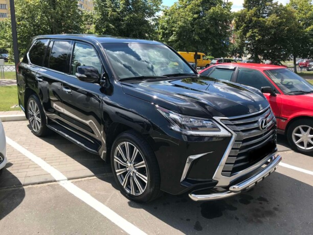 Lexus LX III · 2-й рестайлинг, 2017 г.
