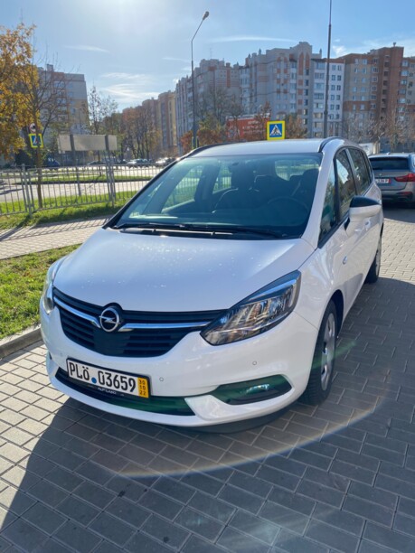 Opel Zafira C · Рестайлинг, 2018 г.