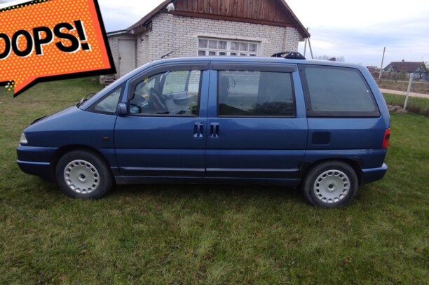 Citroen Evasion I · Рестайлинг, 1997 г.