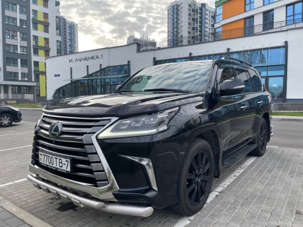 Lexus LX III · 2-й рестайлинг, 2017 г.