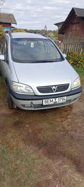 Opel Zafira A, 7 мест, 1999 г.