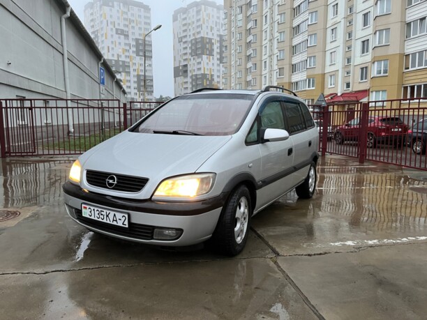 Opel Zafira A, 7 мест, 2001 г.