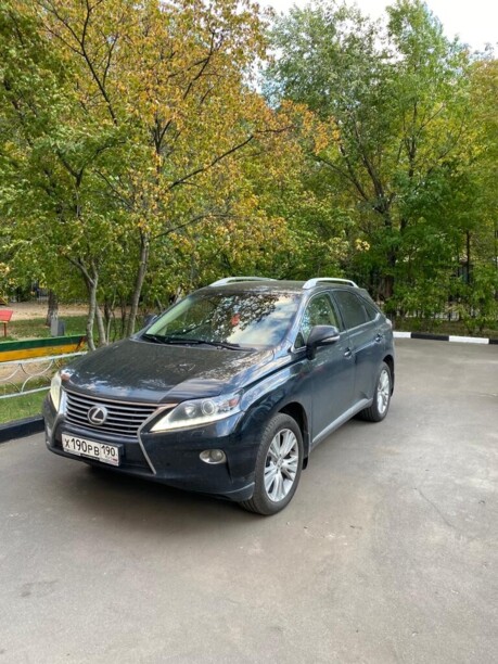 Lexus RX III · Рестайлинг, 2012 г.