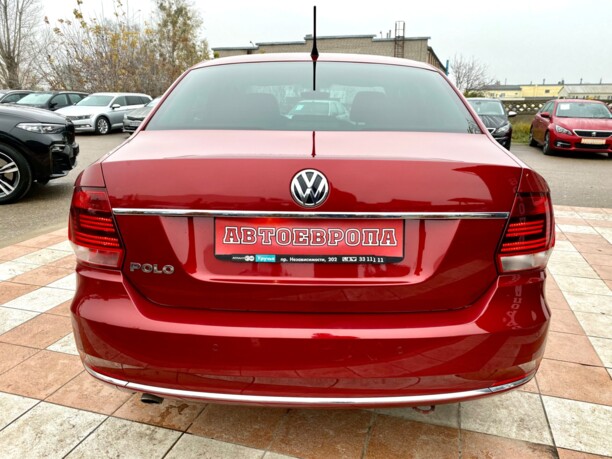 Volkswagen Polo Sedan I · Рестайлинг, 2016 г.