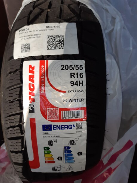 Легковые шины Tigar winter 205/55 R16 2 шт.