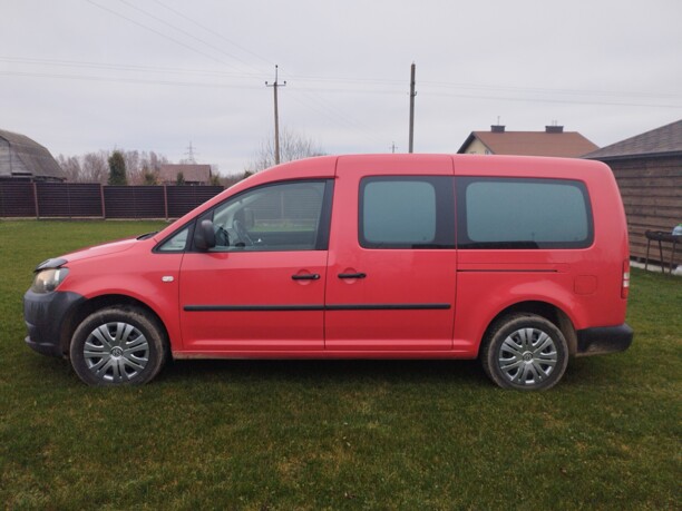 Volkswagen Caddy MAXI III · Рестайлинг, 7 мест, 2012 г.