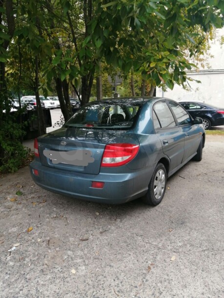 Kia Rio I · Рестайлинг, 2002 г.