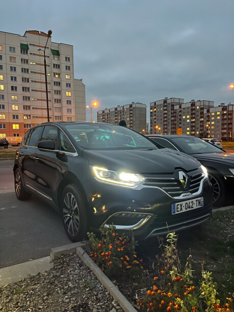 Renault Espace V, 7 мест, 2018 г.