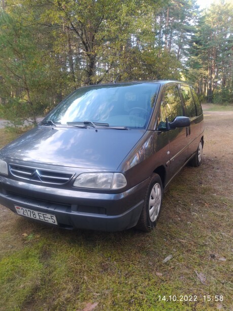 Citroen Evasion I · Рестайлинг, 7 мест, 1999 г.