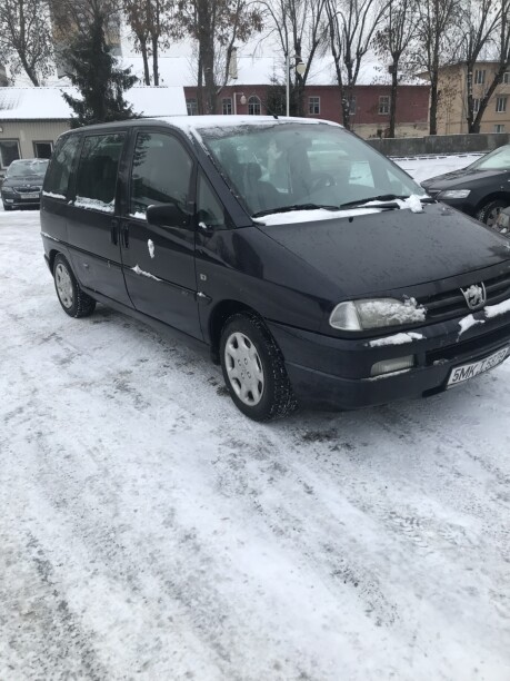 Peugeot 806 221 · Рестайлинг, 7 мест, 1999 г.