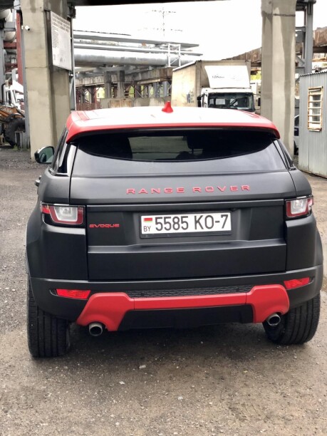 Land Rover Range Rover Evoque I · Рестайлинг, 2018 г.