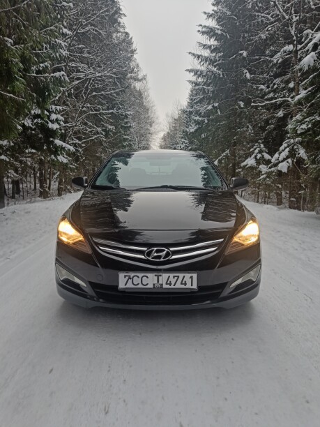 Hyundai Solaris I · Рестайлинг, 2014 г.