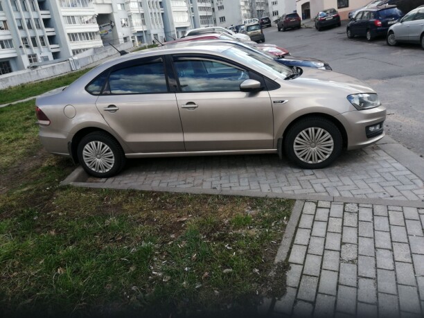 Volkswagen Polo Sedan I · Рестайлинг, 2018 г.