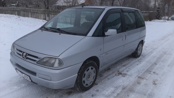 Peugeot 806 221 · Рестайлинг, 7 мест, 2000 г.