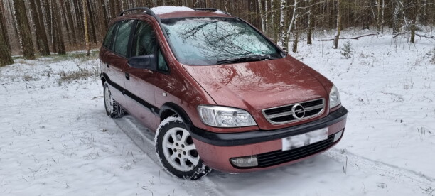 Opel Zafira A, 7 мест, 2001 г.