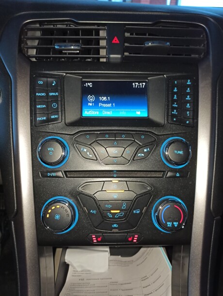Ford Fusion USA II · Рестайлинг, 2016 г.
