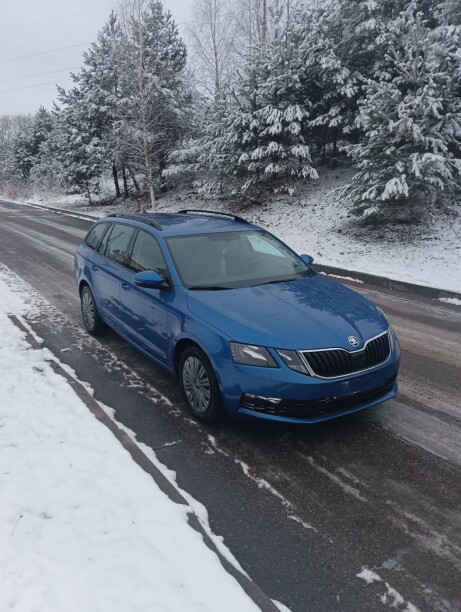 Skoda Octavia III · Рестайлинг, 2017 г.