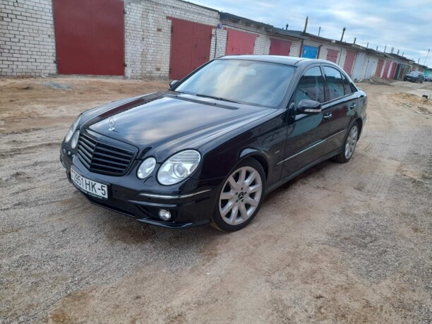 Передний бампер в сборе для Mercedes-Benz E-Класс W211, S211 · Рестайлинг 2006 - 2009