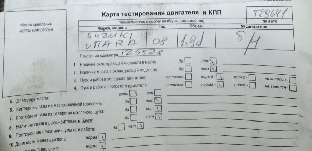 Весь автомобиль на запчасти для Suzuki Grand Vitara JT 2005-2008