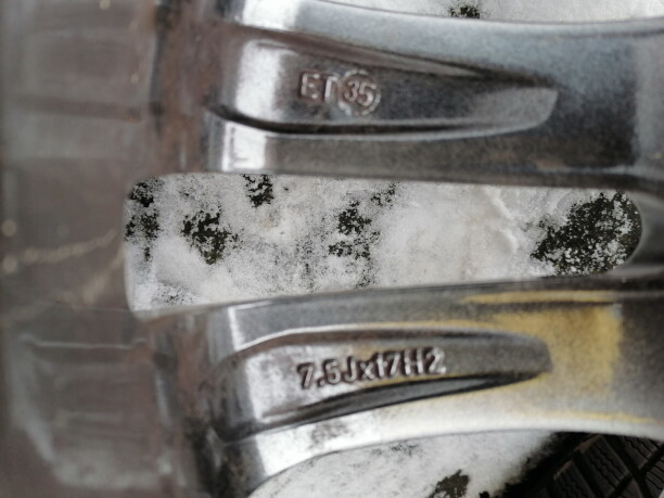 на VW Audi Mercedes 5x112 7.5x17 5x112 4 шт.
