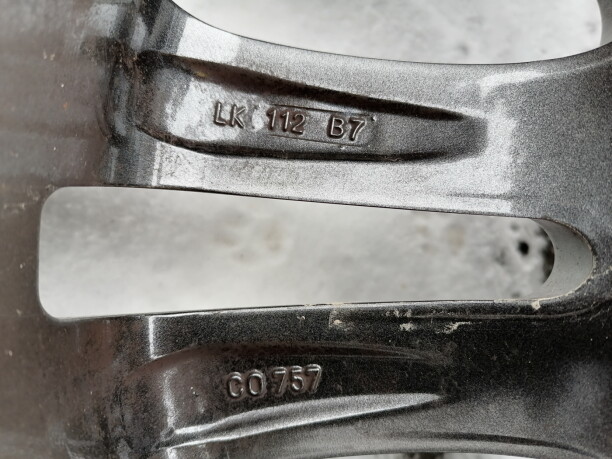 на VW Audi Mercedes 5x112 7.5x17 5x112 4 шт.