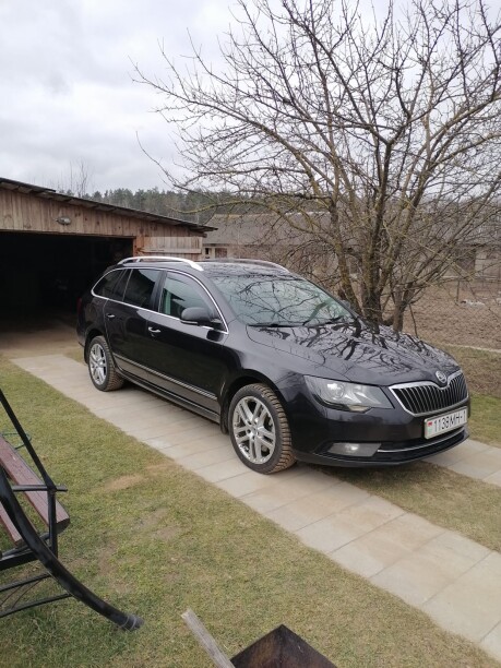 Skoda Superb II · Рестайлинг, 2013 г.