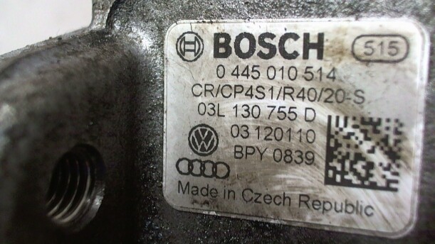 Топливный насос высокого давления для Audi A3 8P, 8PA · 2-й рестайлинг 2008-2013