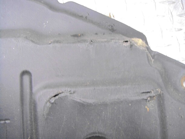 Защита днища кузова для Toyota Camry XV40 2006-2009