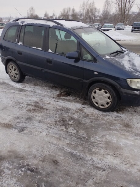 Opel Zafira A, 7 мест, 2002 г.