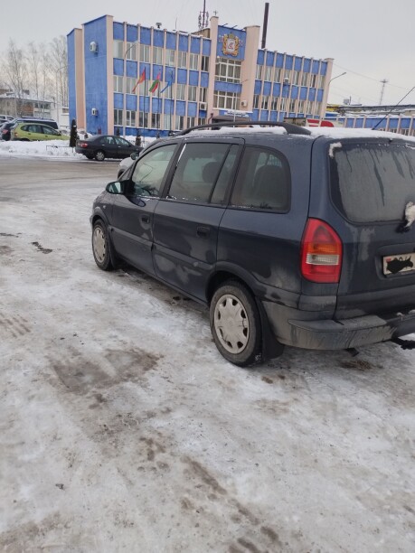 Opel Zafira A, 7 мест, 2002 г.