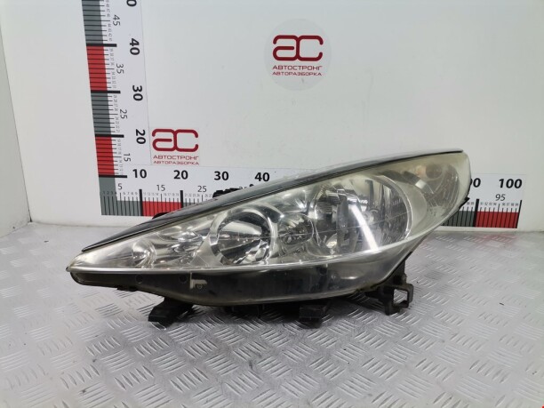 Фара левая в сборе для Peugeot 207 I 2006 - 2009