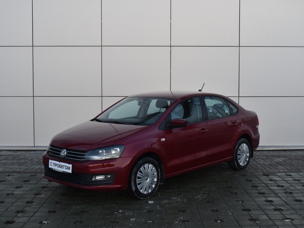 Volkswagen Polo Sedan I · Рестайлинг, 2017 г.