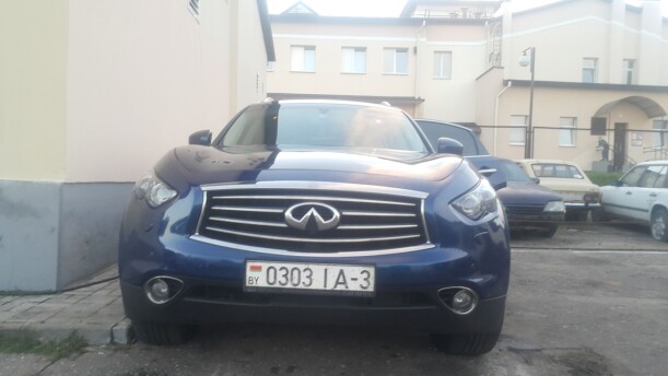 Infiniti FX II · Рестайлинг, 2012 г.