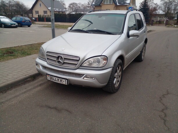 Mercedes-Benz M-Класс W163 · Рестайлинг, 2002 г.