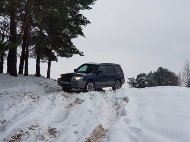Subaru Forester II · Рестайлинг, 2005 г.