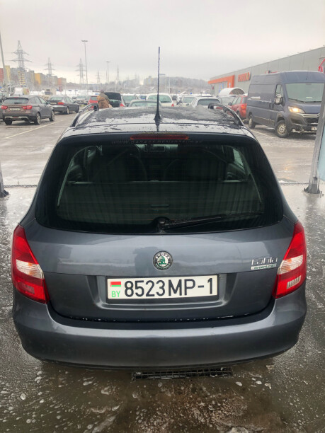 Skoda Fabia 5J · Рестайлинг, 2010 г.
