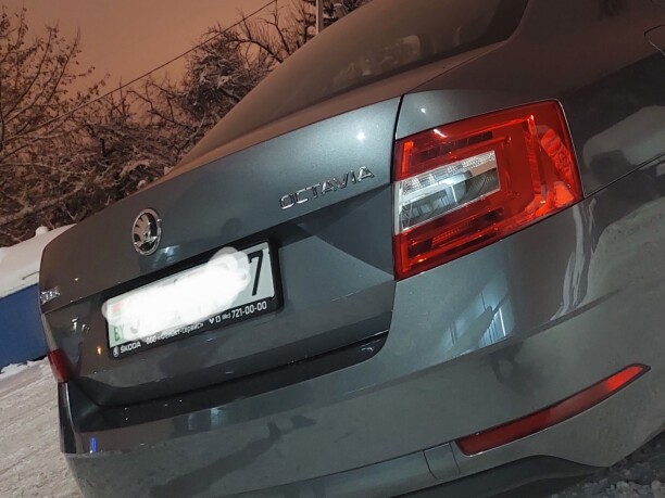 Skoda Octavia III · Рестайлинг, 2017 г.