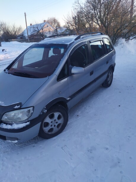 Opel Zafira A, 7 мест, 2001 г.